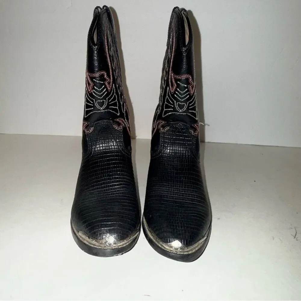 DURANGO classic western alligator skin style cowboy boots 3